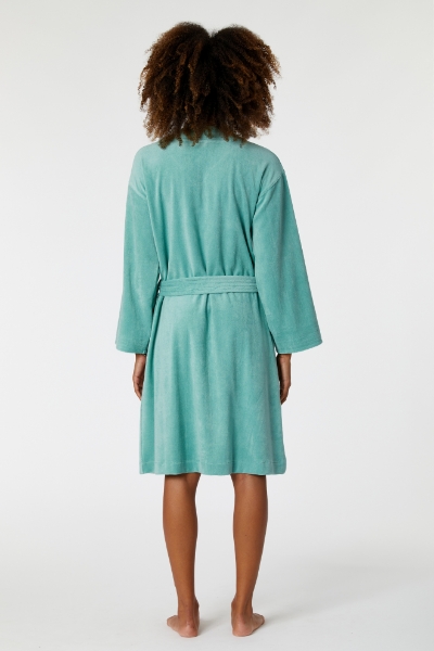 Resim Kadın Sabahlık-Mol - 717-Puslu Yeşil