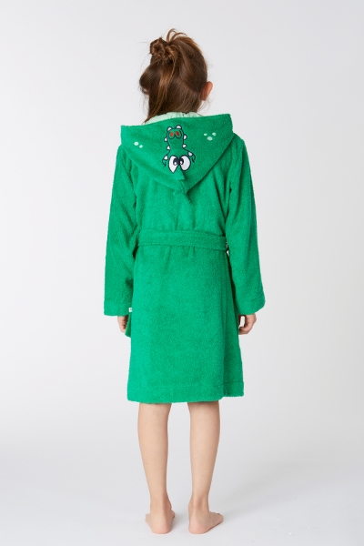 Resim Pamuklu Havlu Bornoz-Roa - 728 BRİGHT GREEN