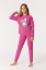Resim 10-16 Yaş Kız Çocuk Pijama-Pzg - 926-Koyun Temalı Fuşya