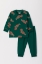 Resim Pamuklu Erkek Bebek Pijama-Pzl - 904-Sincap Baskılı Nefti Yeşili