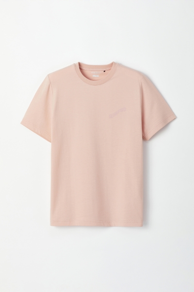 Resim Unisex Tshirt-Slm - 446-Toz Pembe