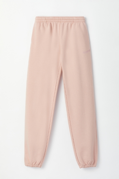 Resim Erkek Sweatpant-Slf - 446-Toz Pembe