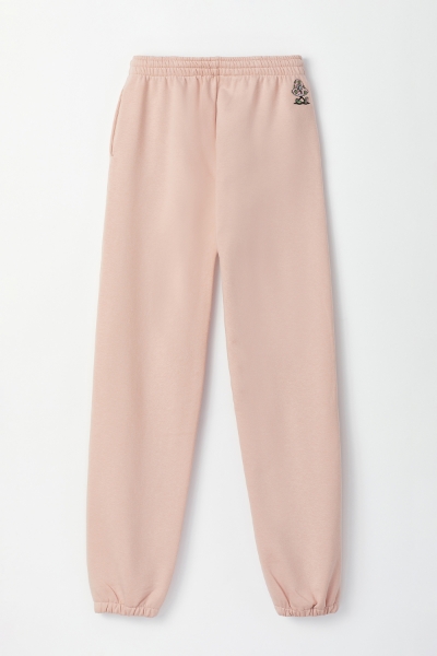 Resim Erkek Sweatpant-Slf - 446-Toz Pembe