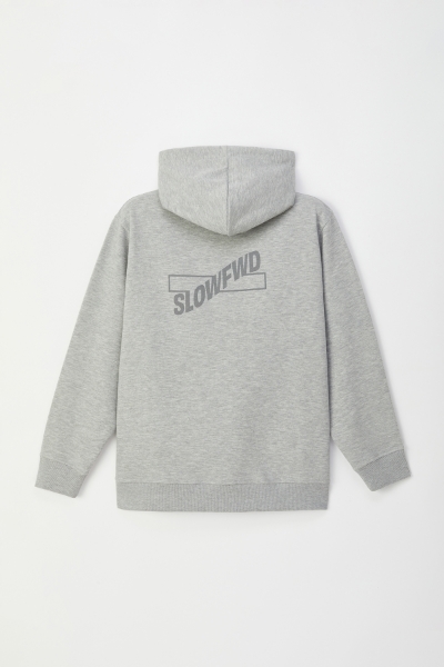 Resim Unisex Kapüşonlu Sweatshirt-Slc - 143-Grimelanj