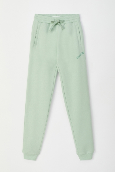 Resim Kadın Sweatpant-Sll - 711-Küf Yeşili
