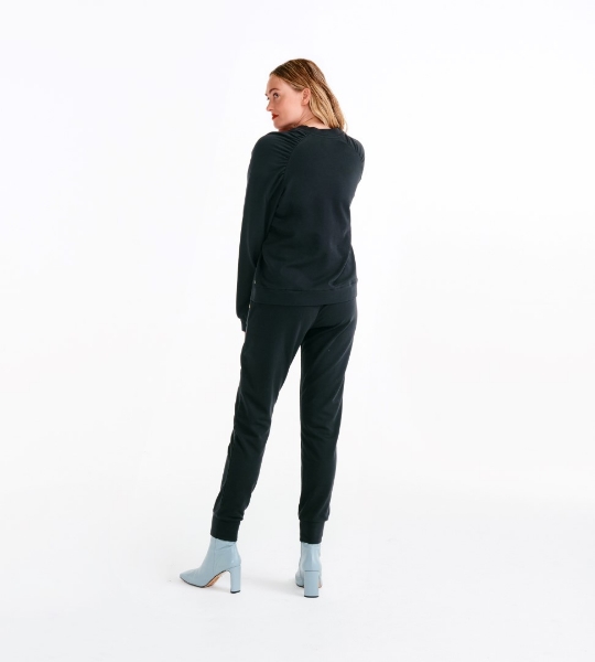 Resim Reglan kol bisiklet yaka sweatshirt-Llr - 195-Gecenin Karanlığı