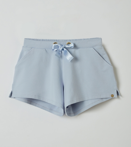 Resim Cepli sweat şort-Lhh - 836-Lila 