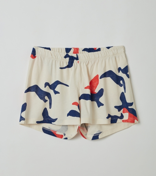 Resim Volan detaylı pijama takım-Lpa - 112-Ekru 