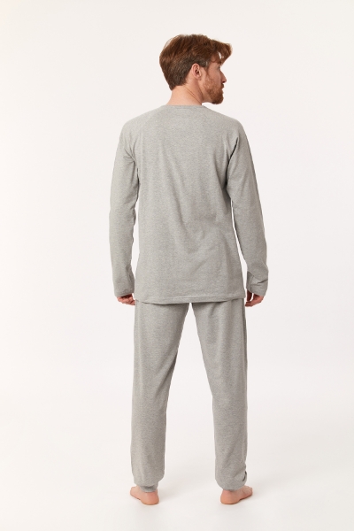 Resim Erkek Pijama-Qrl - 121-Grimelanj