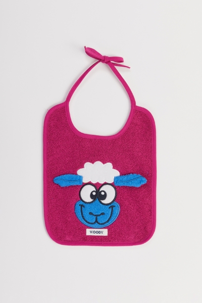 Resim Havlu Bebek Önlüğü-Bob - 467-Fuşya 