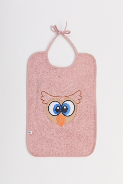 Resim Havlu Bebek Önlüğü-Bım - 360-Vizon Pembe