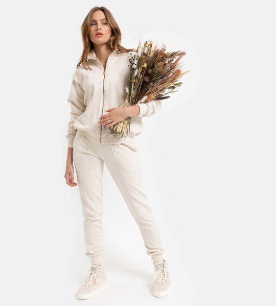 Resim Sweat jogger pantolon-Mlg - 169-Vanilya Rengi