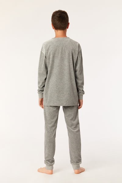 Resim 10-16 Yaş Erkek Çocuk Pijama-Qpı - 125-Grimelanj