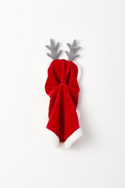 Resim Köpek Kıyafeti-Clb - 407-Yeni Yıl Kırmızısı