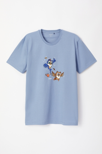 Resim Erkek Pijama-Pks - 819-Lila