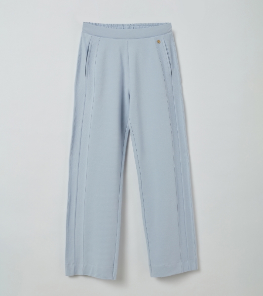 Resim Geniş paça sweat pantolon-Lhd - 836-Lila 