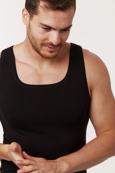 Resim Erkek Atlet-Vem - 199-Siyah