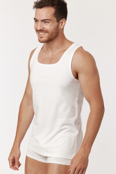 Resim Erkek Atlet-Vem - 100-Beyaz