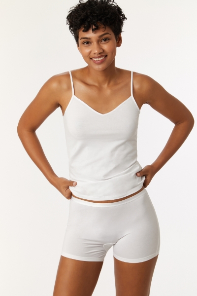 Resim 3’lü Kadın Boxer-Wso - 100-Beyaz