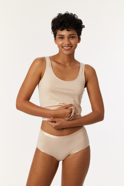 Resim 3’lü Kadın Külot-Wıt - 200-Sütlü Kahve Rengi