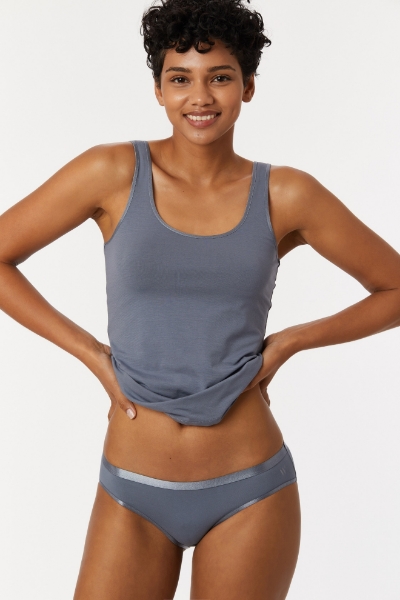 Resim 3’lü Kadın Külot-Wıs - 180-Koyu Gri