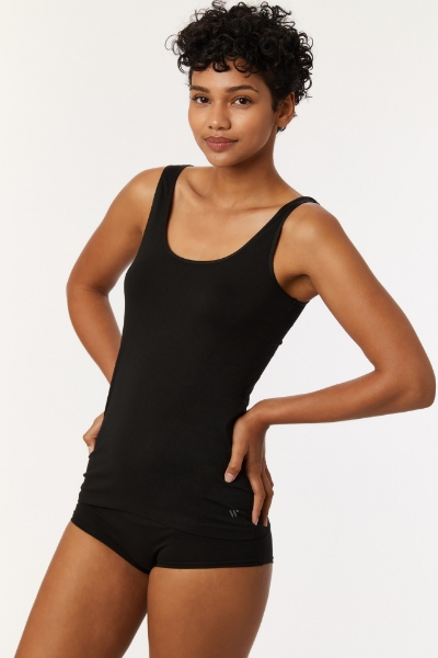 Resim Kadın Atlet-Wes - 199-Siyah