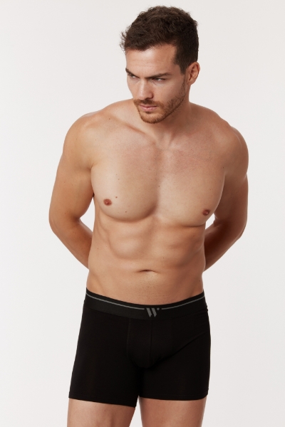 Resim 2’li Erkek Boxer-Clc - 199-Siyah