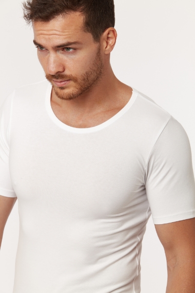 Resim Erkek Atlet-Bam - 100-Beyaz