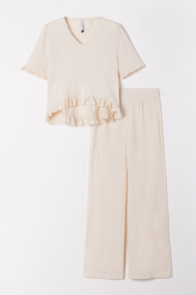 Resim Kadın Pijama-Nzn - 112 EGGNOG