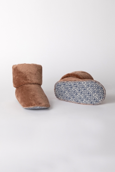 Resim Velsoft Patik-Boo - 276-Boğa Temalı Açık Kahverengi