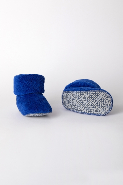 Resim Velsoft Patik-Boo - 852-Kutup Ayısı Temalı İndigo Mavi