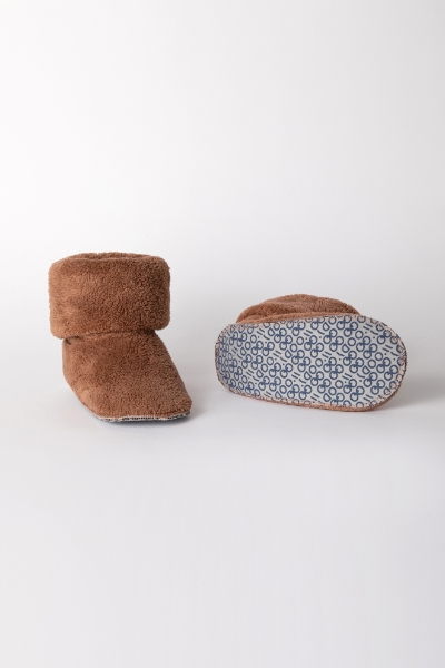 Resim Velsoft Patik-Boo - 276-Boğa Temalı Açık Kahverengi