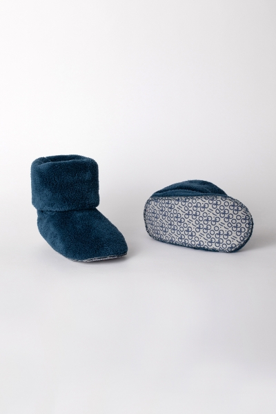 Resim Velsoft Patik-Boo - 872-Petrol Mavisi