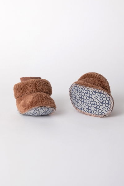 Resim Velsoft Patik-Boo - 276-Boğa Temalı Açık Kahverengi