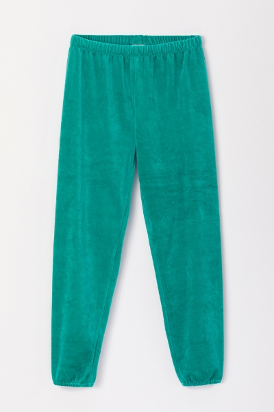 Resim Erkek kadife jogger-Vdl - 752-Nefti Yeşil