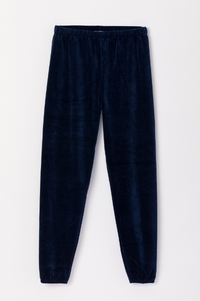 Resim Erkek kadife jogger-Vdl - 895-Lacivert