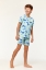 Resim 10-16 Yaş Erkek Çocuk Pijama-Pza - 910-Balina Baskılı Mavi