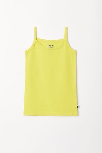 Resim 2-8 Yaş Kız Çocuk Atlet-Veg - 651-Sarı