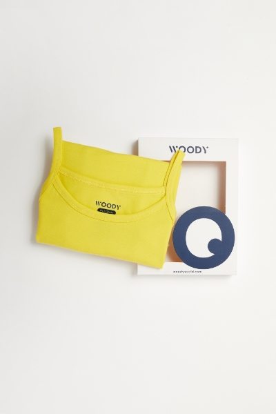 Resim 2-8 Yaş Kız Çocuk Atlet-Veg - 651-Sarı