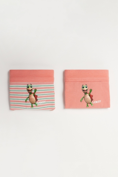 Resim 10-16 Yaş 2’li Kız Çocuk Külot-She - 055-SET