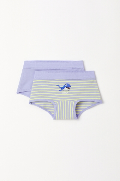 Resim 2-8 Yaş 2’li Kız Çocuk Külot-She - 039-SET