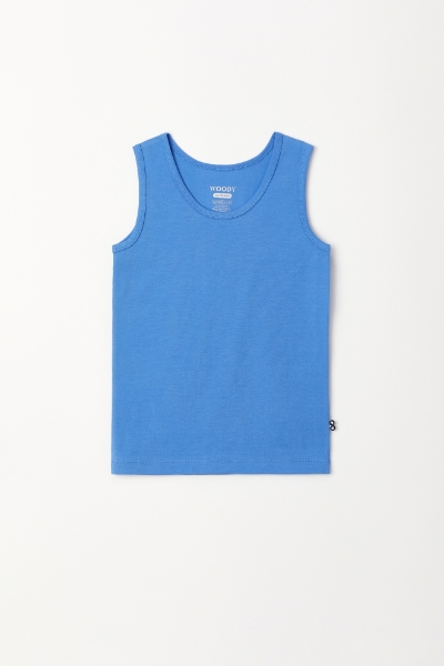 Resim 2-8 Yaş Erkek Çocuk Atlet-Ves - 866-Deniz Mavisi