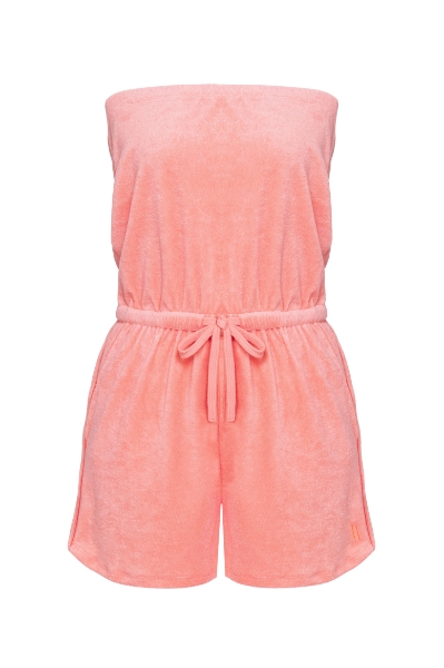 Resim Straplez Terry Tulum-Xoa - 542-Çöl Çiçeği Pembesi