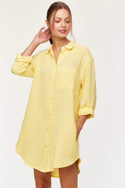 Resim Kadın Gecelik-Ydc - 609-Açık Sarı