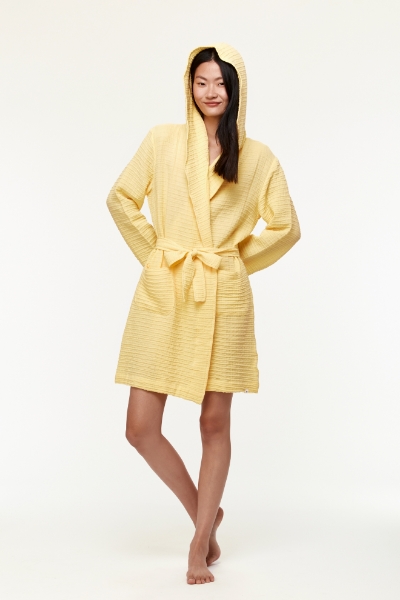 Resim Müslin Sabahlık-Yna - 609-Açık Sarı