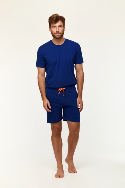 Erkek Pijama-Qrs - 848-Tukan Temalı Lacivert