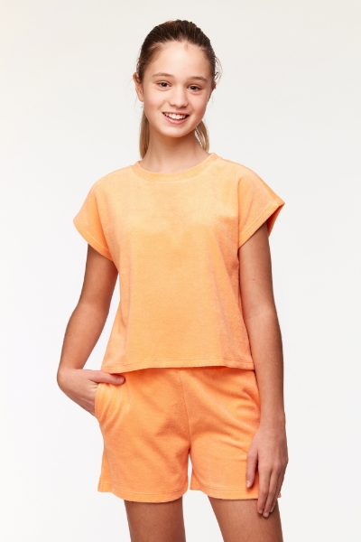 Resim 10-16 Yaş Kız Çocuk Pijama-Yha - 538-Kavuniçi