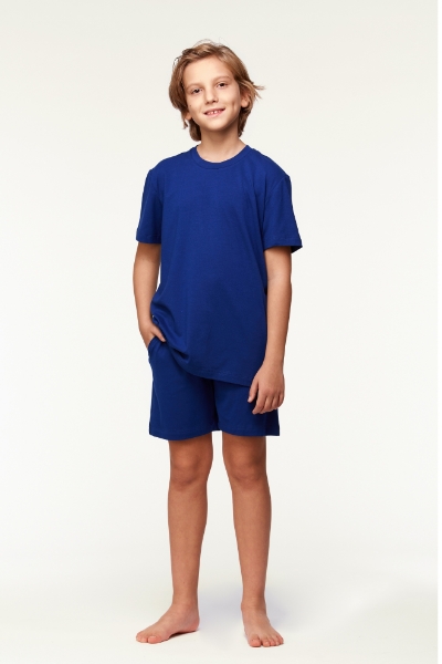 Resim 2-8 Yaş Erkek Çocuk Pijama-Qrs - 848-Tukan Temalı Lacivert