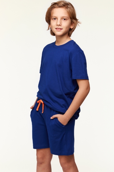Resim 2-8 Yaş Erkek Çocuk Pijama-Qrs - 848-Tukan Temalı Lacivert