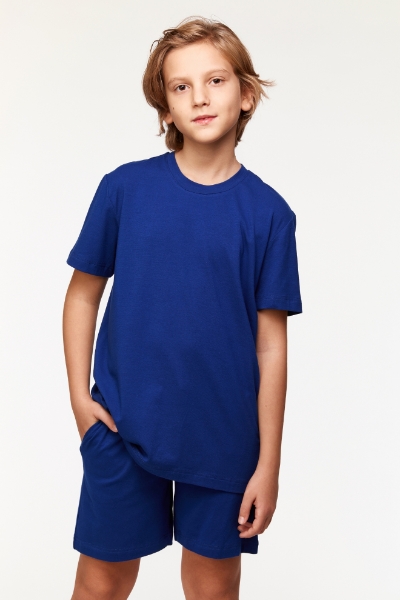 Resim 10-16 Yaş Erkek Çocuk Pijama-Qrs - 848-Tukan Temalı Lacivert